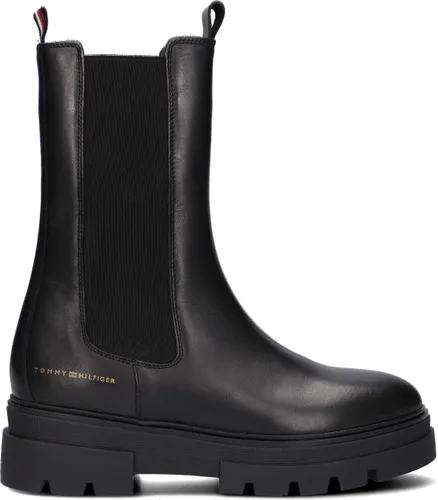 TOMMY HILFIGER Dames Chelsea Boots Monochromatic Chelsea Boot - Zwart