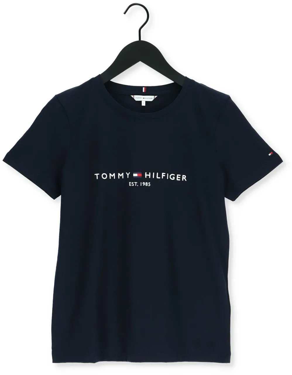 TOMMY HILFIGER Dames Tops & T-shirts Heritage Hilfiger C-nk Reg Tee - Donkerblauw