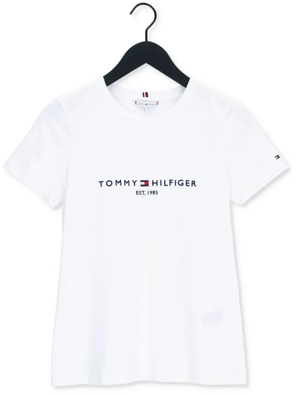 TOMMY HILFIGER Dames Tops & T-shirts Heritage Hilfiger C-nk Reg Tee - Wit