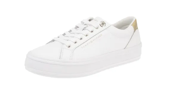 Tommy Hilfiger Essential Vulc Leather Sneakers voor dames