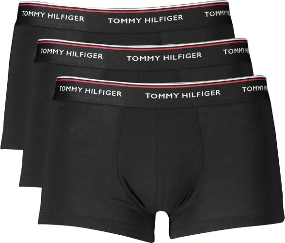 Tommy Hilfiger - Heren Onderbroeken 3-Pack Trunks Zwart - Zwart