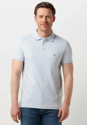 TOMMY HILFIGER Heren Polo's & T-shirts Pretwist Mouline Slim Fit Polo - Lichtblauw