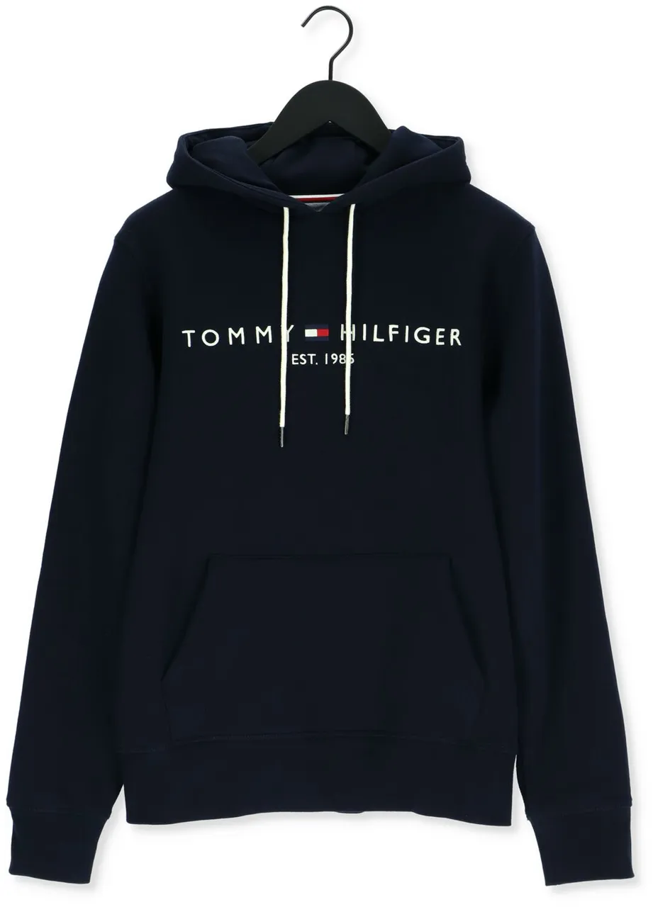 TOMMY HILFIGER Heren Truien & Vesten Tommy Logo Hoody - Donkerblauw