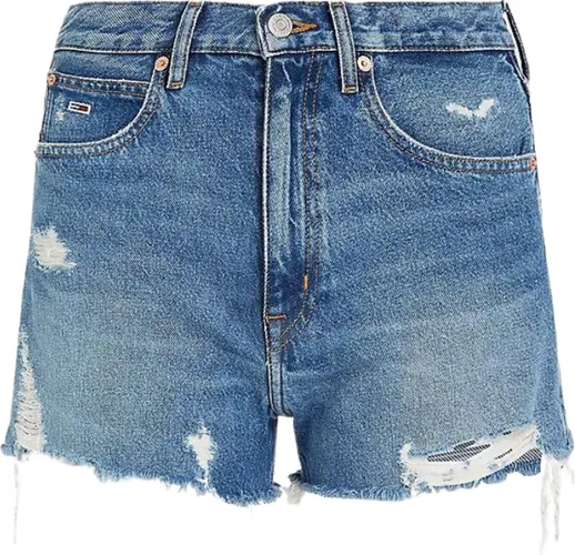 Tommy Hilfiger Hot Pants Short Dames - Blauw