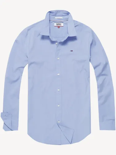 Tommy Hilfiger Overhemd Original Stretch Licht Blauw   