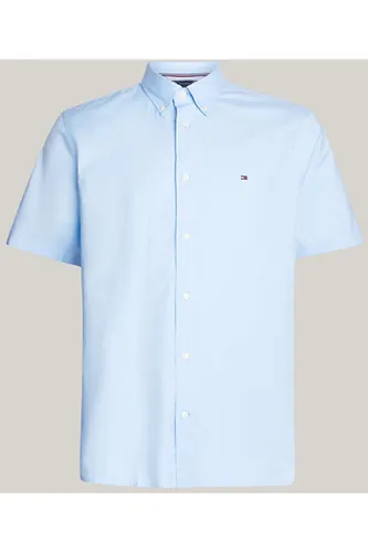 Tommy Hilfiger Regular Fit Overhemd Korte mouw blauw
