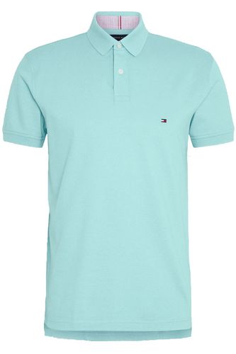 Tommy Hilfiger regular fit polo turquoise
