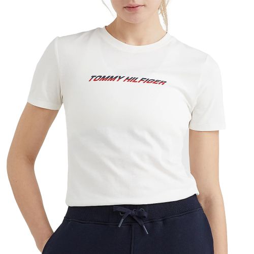 Tommy Hilfiger Regular Graphic Crew Neck Shirt Dames