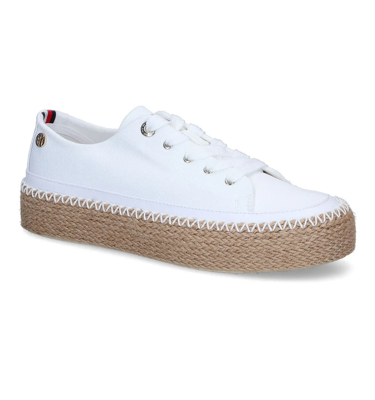 Tommy Hilfiger Rope Vulc Witte Sneakers