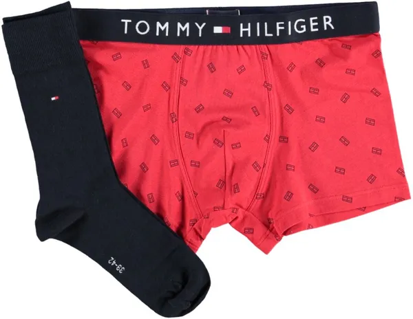 Tommy hilfiger sokken trunk & sock set
