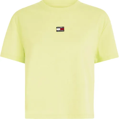 Tommy Hilfiger TJW CLS XS Badge T-Shirt Dames - Groen