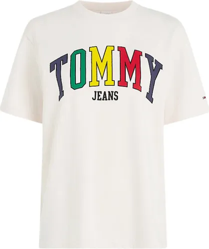 Tommy Hilfiger TJW RLX Pop Tommy T-Shirt Dames - Roze