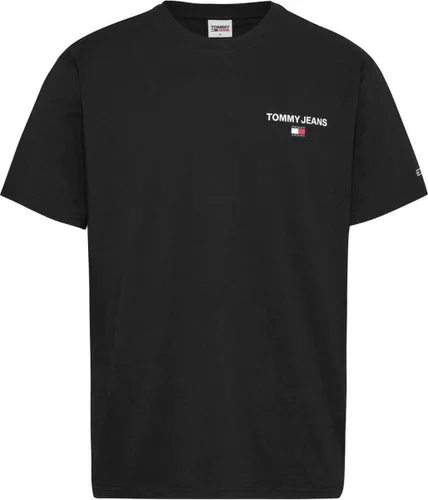 Tommy Jeans Classic Linear Back Print T-shirt Met Korte Mouwen Zwart XL Man