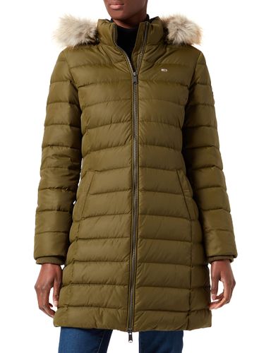 Tommy Jeans Dames Tjw Essential Hooded Down Coat Jacket