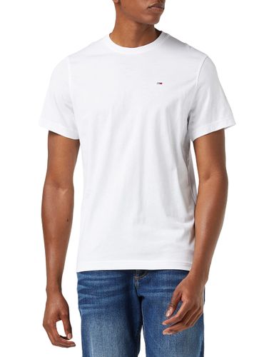 Tommy Jeans Heren origineel jersey T-shirt met korte mouwen