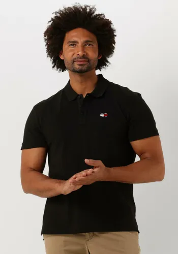 TOMMY JEANS Heren Polo's & T-shirts Tjm Clsc Xs Badge Polo - Zwart