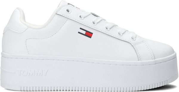 Tommy Jeans Lage sneakers Tommy Jeans Flatform Essential Wit