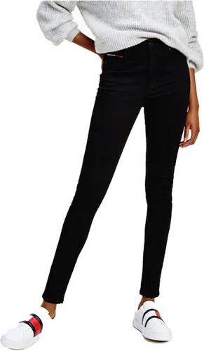 Tommy Jeans Sylvia High Rise Super Skinny Jeans Zwart 28 / 32 Vrouw
