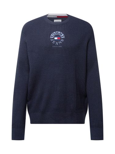 Tommy Jeans Trui  donkerblauw / lichtblauw / wit / rood