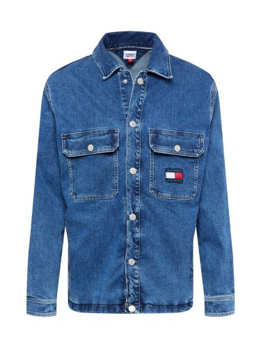 Tommy Jeans Tussenjas  blauw denim / navy / wit / rood