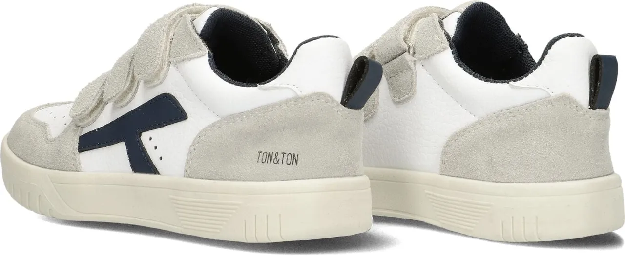 TON & TON Jongens Lage Sneakers Filip - Blauw