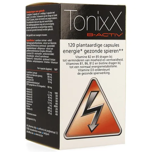 TonixX B-activ Energie 120 Capsules