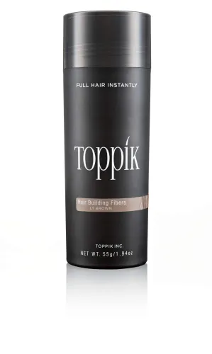 Toppik Hair Building Fibers Giant (55 gram) - Lichtbruin