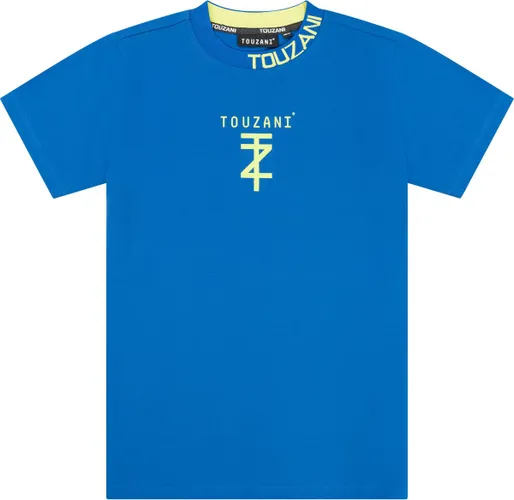 Touzani - T-shirt - GOROMO NAVY (146-152) - Kind - Voetbalshirt - Sportshirt