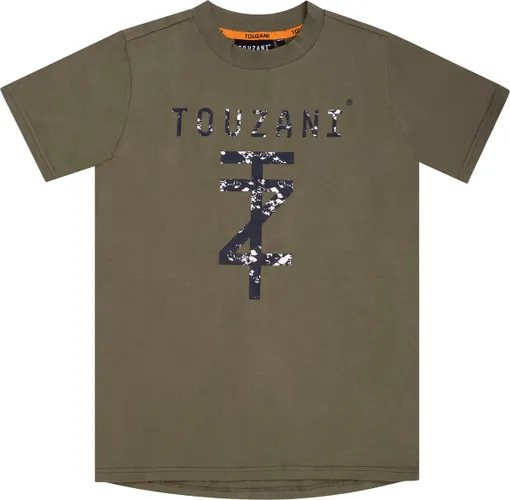 Touzani - T-shirt - KUJAKU STREET Green (134-140) - Kind - Voetbalshirt - Sportshirt