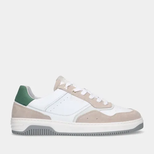 Tozen Sora White/Green heren sneakers