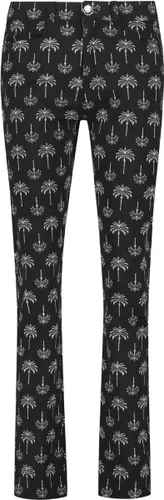 Tramontana Q03-12-101 Trousers Travel Small Palm Print Blacks