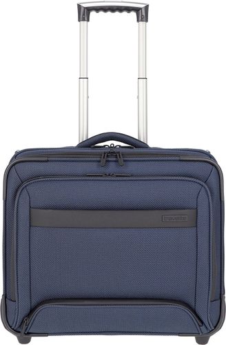 Travelite Handbagage zachte koffer / Trolley / Reiskoffer - Meet - 43 cm - Blauw