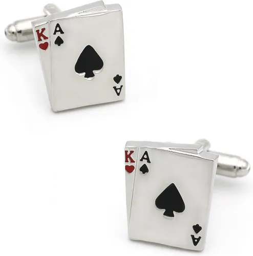 Treasure Trove® Casino Poker Manchetknopen - Heren - Blackjack / 21
