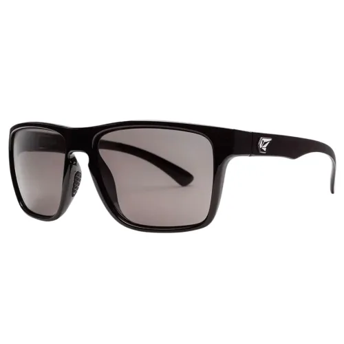Trick Gloss Black Sunglasses + Gray Lens - One Size