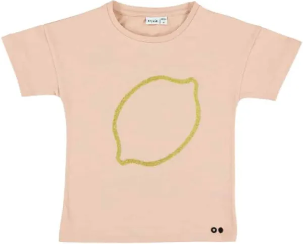 Trixie T-shirt Lemon Squash Junior Katoen Roze