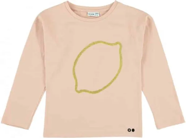 Trixie T-shirt Lemon Squash Lange Mouwen Katoen Roze