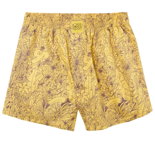 Tropical Boxershorts Yellow - XXL