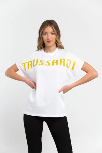 Trussardi - White Cotton Tops & T-Shirt