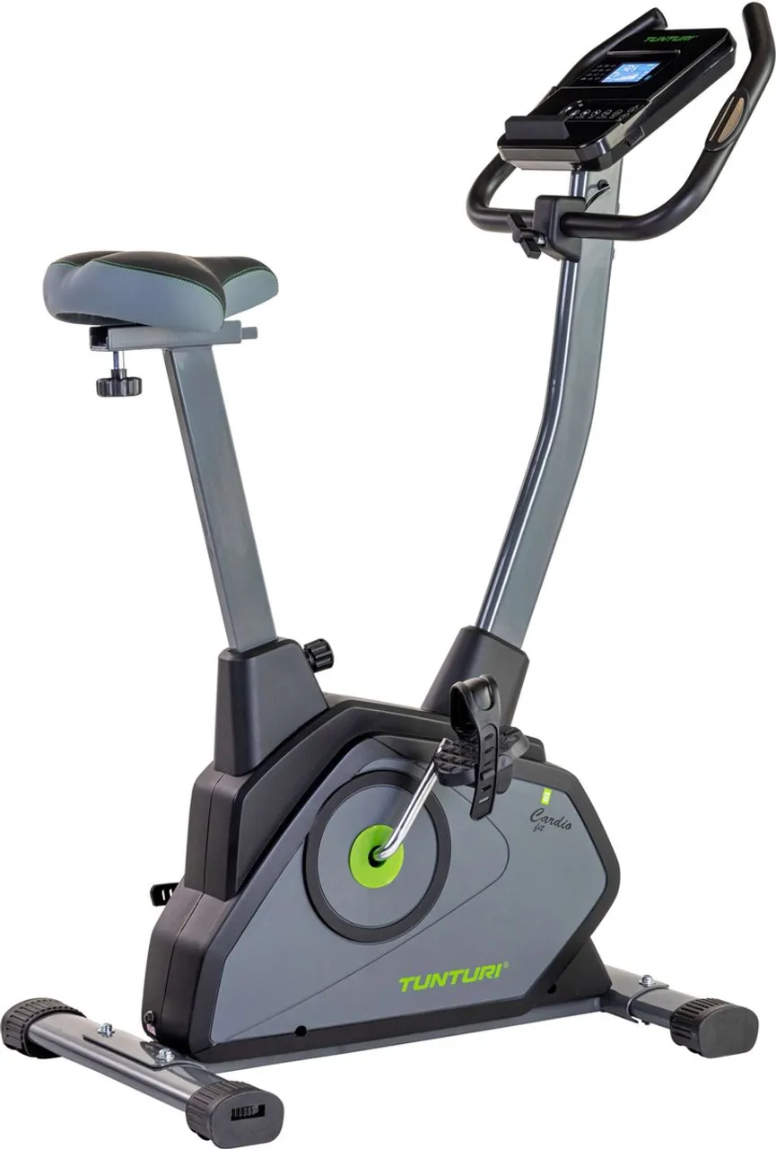 Tunturi Cardio Fit E35 Hometrainer - Ergometer - Bluetooth - fitnessfiets met 12 verschillende trainingsprogramma's - Comfort plus zadel