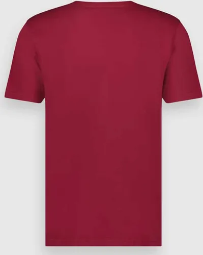 Twinlife T-shirt T Shirt Crew Logo Tw13505 Karenda Red 223 Mannen