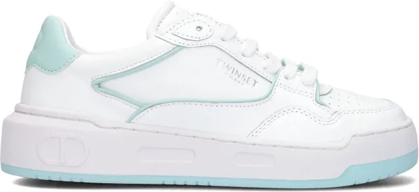 TWINSET MILANO Dames Lage Sneakers 231tcp080 - Wit