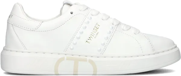 TWINSET MILANO Dames Lage Sneakers 241tcp014 - Wit