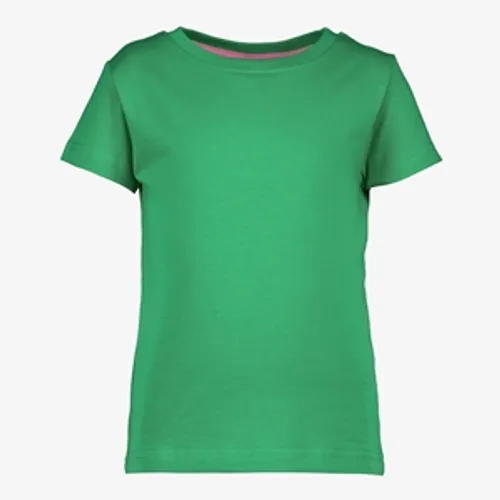 TwoDay basic meisjes T-shirt donkergroen