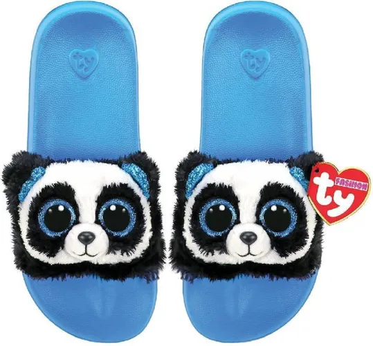 TY Fashion Slippers Panda Bamboo