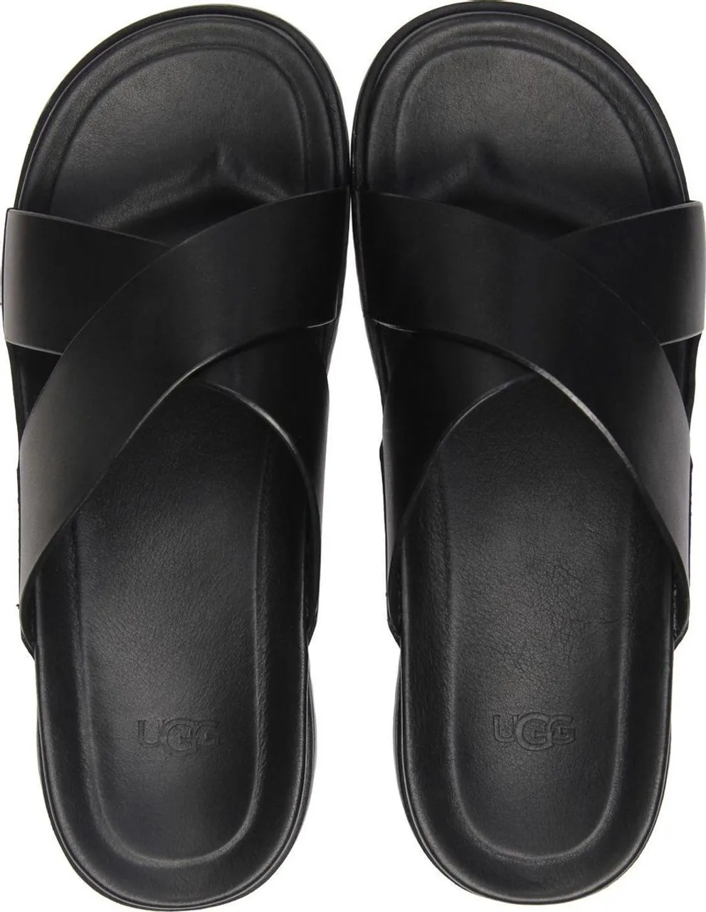 UGG WAINSCOTT SLIDE M - Heren slippers - Kleur: Zwart