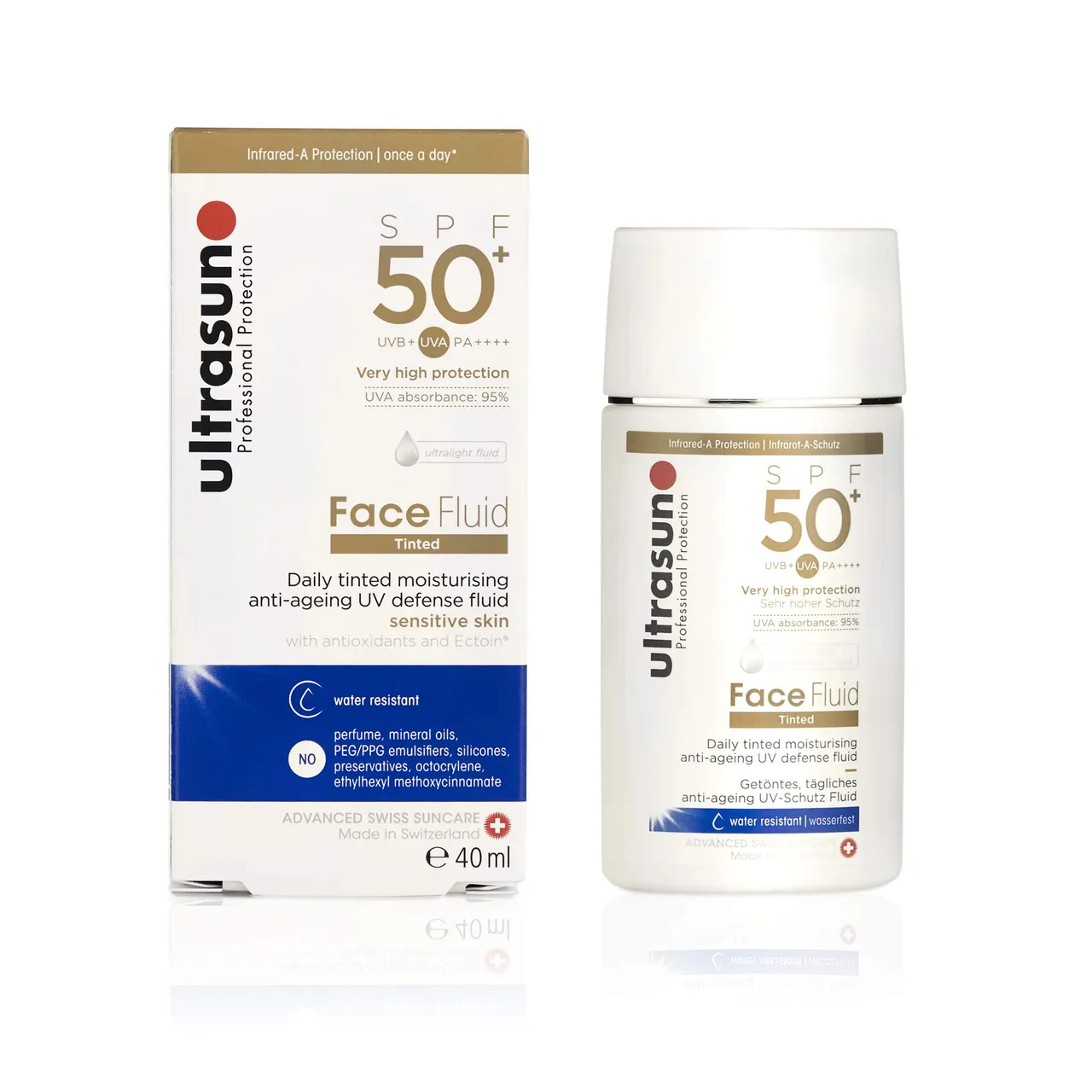 Ultrasun Face Fluid SPF50+ UV-beschermingsvloeistof