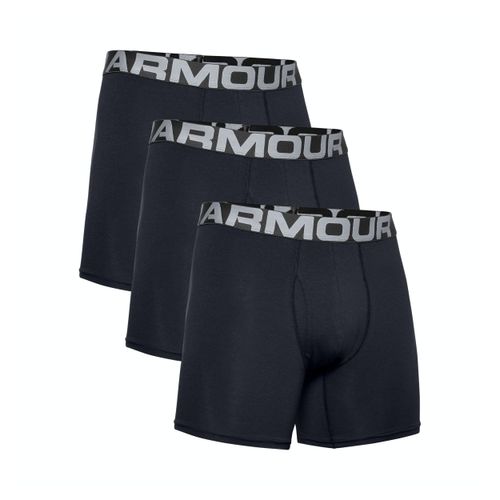 Under Armour Charged Cotton Boxershorts 3 Pack Zwart