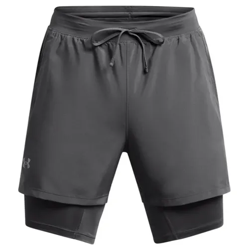 Under Armour - Launch 5'' 2-In-1 Short - Hardloopshort