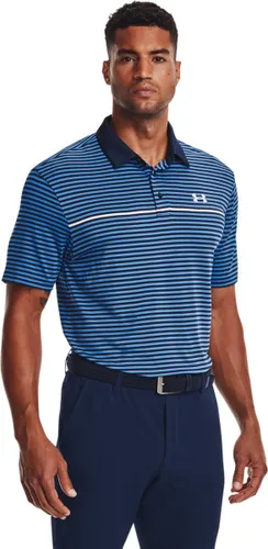 Under Armour Playoff Polo 2.0-Academy / Victory Blue / White