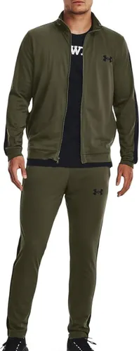 Under Armour UA Knit Track Suit Heren Trainingspak - Groen